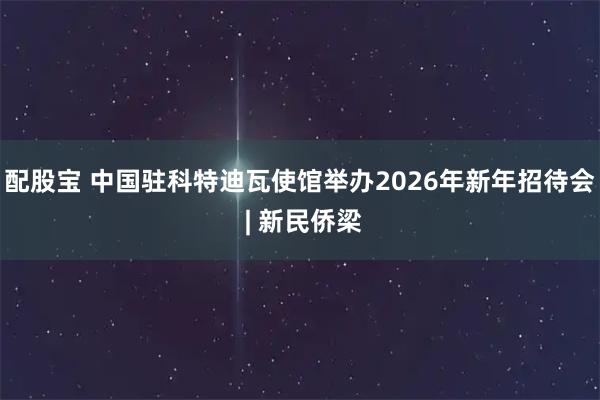 配股宝 中国驻科特迪瓦使馆举办2026年新年招待会 | 新民侨梁